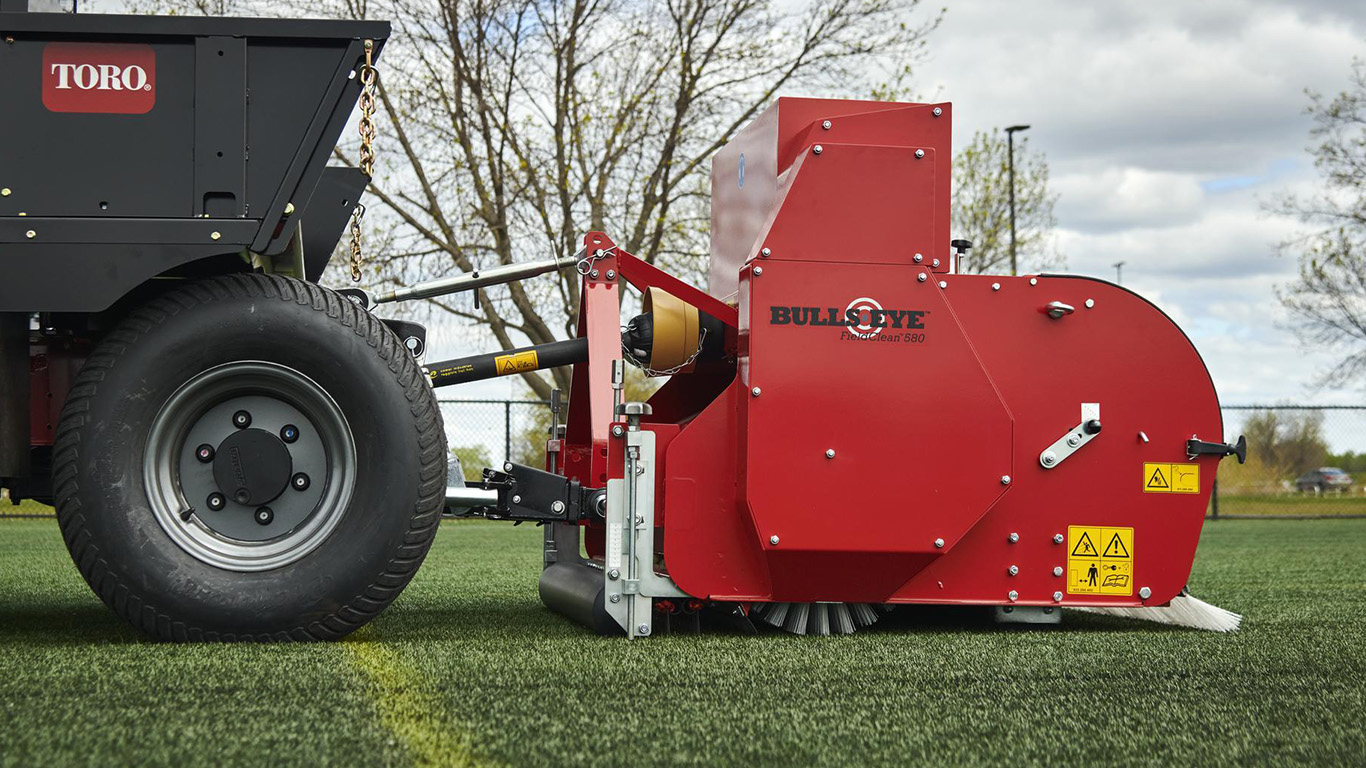 FieldClean 580 side view